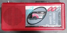 Vintage Soundesign Color Tunes 4603BUR AM/FM Radio Cassette Player –Parts/Repair