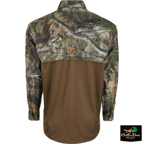DRAKE NON-TYPICAL LONG SLEEVE MESH BACK FLYWEIGHT SHIRT WITH AGION ACTIVE XL - Picture 2 of 7