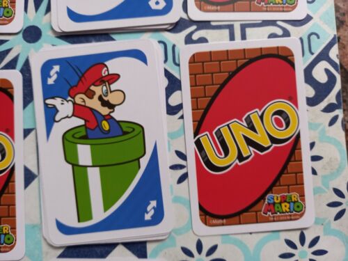 super mario bros bross uno card 12 trading cards - Bild 10 von 12