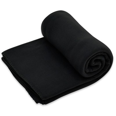 clever pick Fleecedecke - schwarz - 130x160 cm