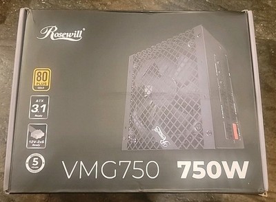VMG 750W 80+ Gold, ATX 3.0 & 3.1 Compatible, Full Modular Low-Noise