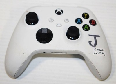 AS IS (R Stick) Microsoft Xbox Series X / S Wireless Controller Robot White