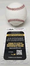 Reggie Jackson Mr. October Signed Rawlings Official Major League Baseball JSA