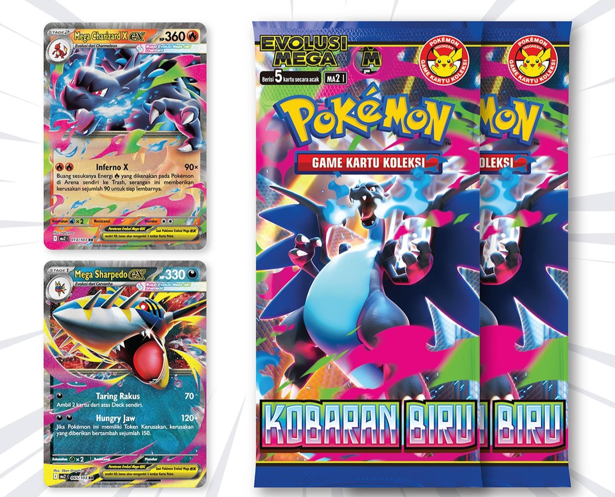 Phantasmal Flames Kobaran Biru Pokemon Indonesian Booster Box | eBay
