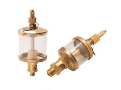 1/8'' PT Thread   Valve Type Oil Cup Sight Gravity Drip Feed Oilers 50ml- *gi
