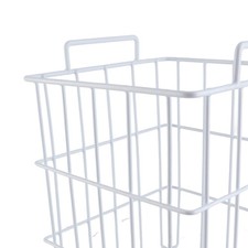 Freezer Wire Baskets High Capacity Deep Refrigerator Organizer Basket For