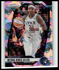 2024 Panini Prizm WNBA #20 Myisha Hines-Allen Ice Prizms
