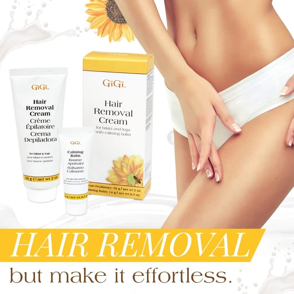 Crema Depilatoria GiGi con Bálsamo Calmante para Bikini y Piernas 1 Onza Foto 4 de 4