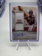 2023 Immaculate Dorian Thompson-Robinson RC Rookie Dual Patch Auto RPA /25