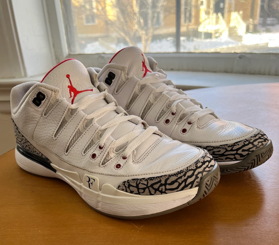 Nike Zoom Vapor Tour AJ3 White Cement for Sale | Authenticity