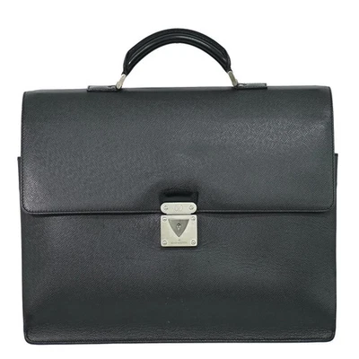 Sac à main professionnel Louis Vuitton Robusto 3 M31032 en cuir taïga Ardoise - Photo 1/4