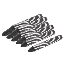 Lumber Marking Crayons, 12 Pack 4"x0.55" Hex Wax Tire Marker Crayons Black