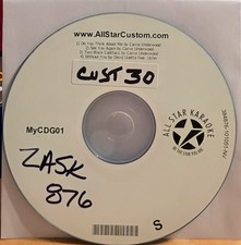 30 ALL STAR CUSTOM KARAOKE LOT WIRTZ