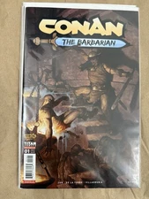 Conan the Barbarian #1 E.M. Gist Variant Titan Comics 2023 Jim Zub