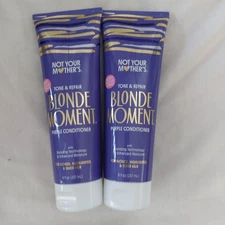 2 Not your Mother's Blonde Moment Purple treatment Conditioner 8 oz