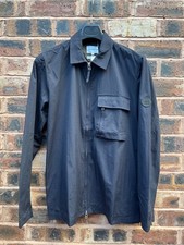 Norse Projects Jens Zip Dry Nylon Overshirt Size M Navy Ptp 21.5? NWT