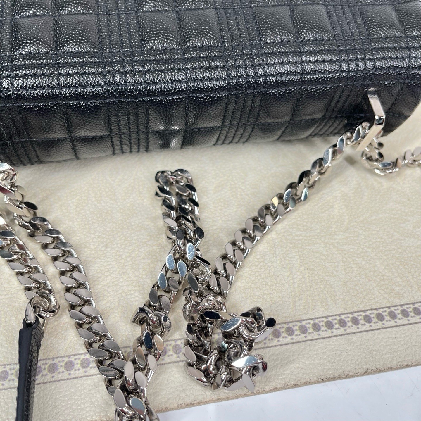 Authentic Pre-owned Burberry Lola Bag image 9