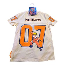 Naruto Athletic Tee and Short Set Boy SZ 10 Viz Media 2002 Masashi Kishimoto