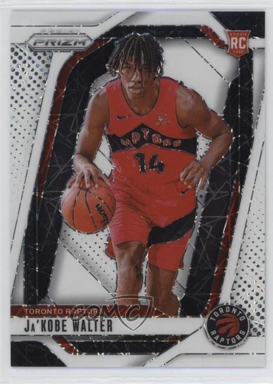 2024-25 Panini Prizm White Lazer Prizm /275 Ja'Kobe Walter #223 Rookie RC