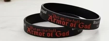 Armor Of God Silicone Bracelets