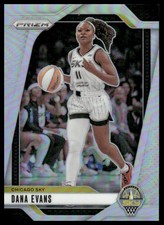 Dana Evans 2024 Panini Prizm WNBA #72 Silver Prizms Chicago Sky