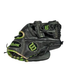 Wilson 6-4-3 Green Black Leather Game Ready 11.5” Baseball Glove Right Throw RHT