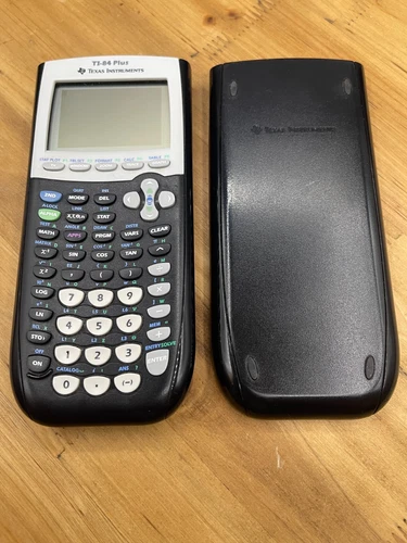 Texas Instruments TI-84 Plus Graphing Calculator with Cover *Tested & Working*