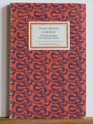 Prosper Mérimée: Carmen - Mit Zeichnungen von C. Knorr - Insel-Bücherei Nr. 57