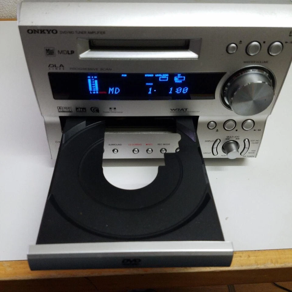 ONKYO FR-7GX CD MD Mini Stereo Component System - Image 3 of 4