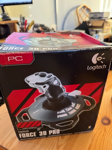 Logitech force 3D Pro Joystick Microsoft Flight Simulator PC - Tested! - Picture 7 of 9