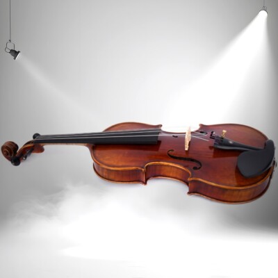 ★Old Guarnerius Style Master Violin 4/4 Master violin 4/4 Stradi model solid flamed maple back