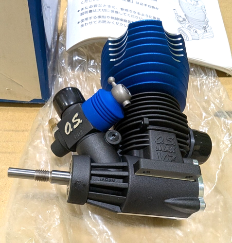 O.S.MAX-21VZ-B V-Spec. 3.46cc 2-stroke glow engine for 1/8R/C off-road cars New - Picture 3 of 6