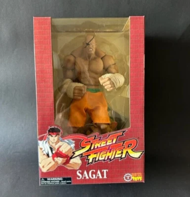 Street Fighter SAGAT Orange Variant figure ltd 7500 Sota Toys - Imagen 1 de 2