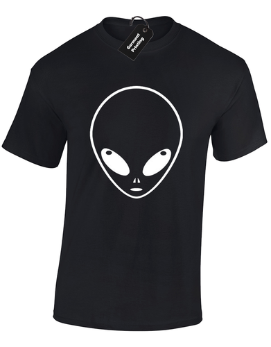 ALIEN HEAD KIDS CHILDRENS T SHIRT TOP 