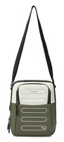 Hedgren Relax Vertical Crossover + Rfid M UmhäNgetasche Vaporous Grey / Olive