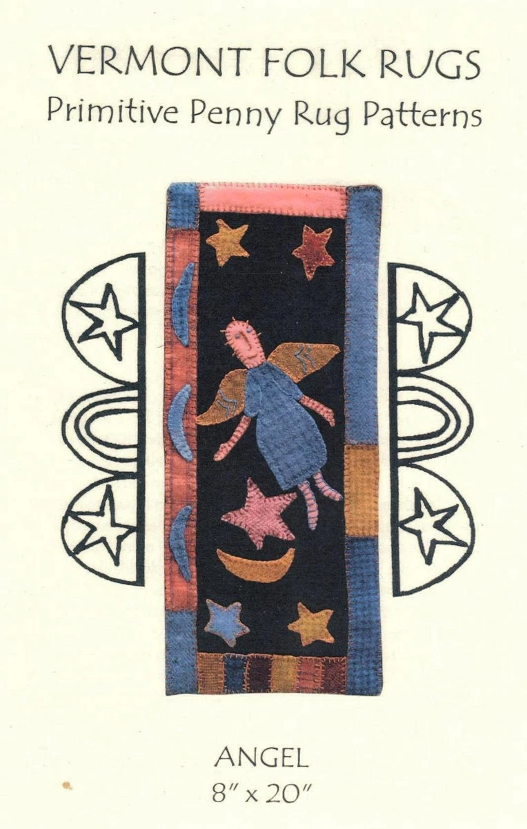 Primitive Penny Rug Patterns Primitive Penny Rugs
