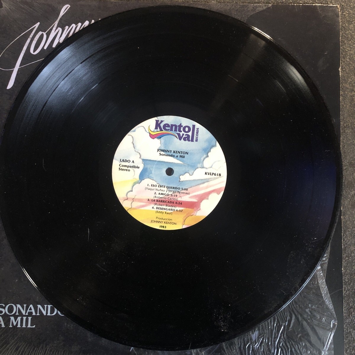 Johnny Kenton – Sonando A Mil 1983 - KENTOL VAL RECORDS INC