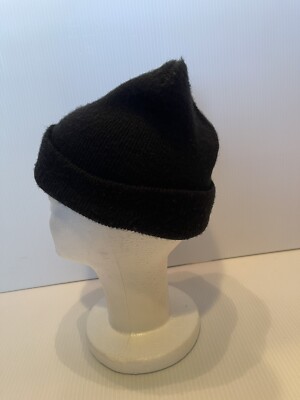 Vintage Kangol Original Black Beanie White Logo Style 2978BC One