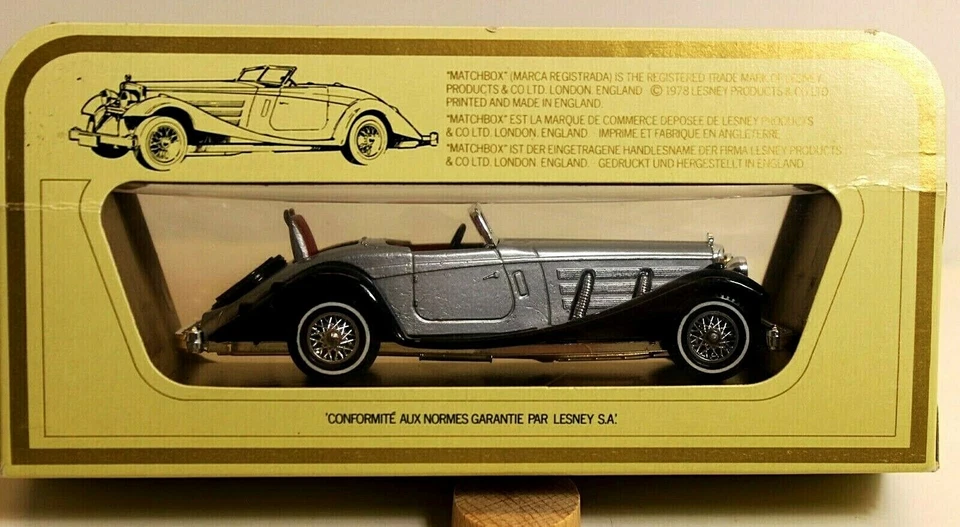 Vintage 1:43 1978 LESNEY Matchbox Models of Yesteryear 1937 Mercedes-Benz Y20 - Image 4 of 4