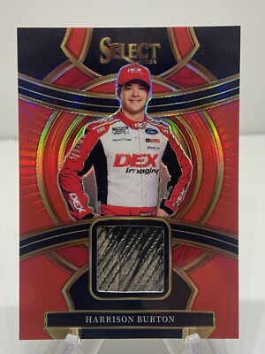 2024 Select Harrison Burton Red Patch Mem Prizm 40/49