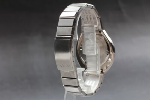 *Exc+5* Seiko Alba AKA V707-0A10 blaues Zifferblatt Vintage Quarz Herrenuhr - Bild 3 von 10