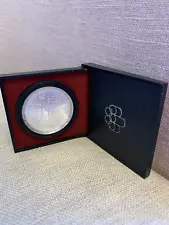 1974 Canada RCM 5 Dollar Silver 1976 Montreal Olympic Games Silver Coin IN CASE