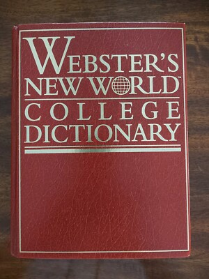 WEBSTER'S*New World College Dictionary*3rd ED*with Thumb Index*MACMILLAN*1996*