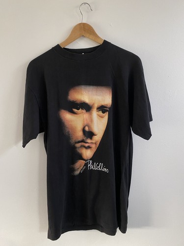 Phil Collins But Seriously Vintage 1990 Tour T Shirt XL Extra Large Brockum