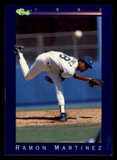1992 Classic Game  #35 Ramon Martinez Los Angeles Dodgers