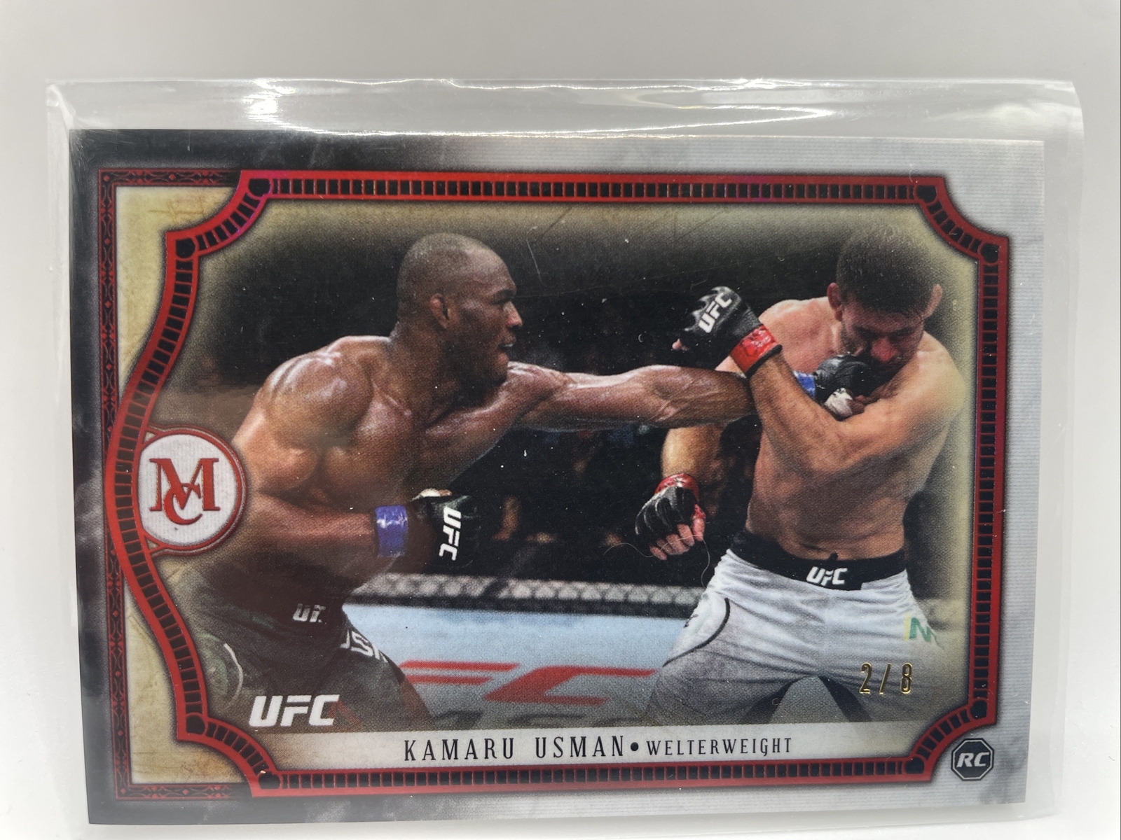Kamaru Usman 2018 museum collection RC ruby 2/8 UFC