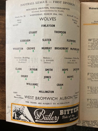 Wolves HOME & AWAY 1957/58 1958/59 1959/60 1960/61 1961/62 1962/63 FREE POST - Picture 348 of 394