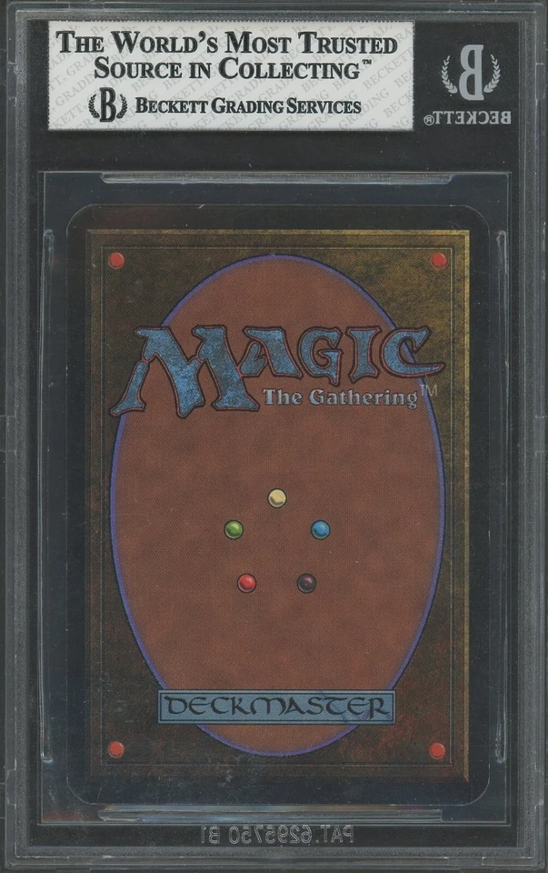 TROPICAL ISLAND Alpha Rare Reserved List BGS 8 Vintage MTG [Nostalgium] - Image 2 of 2