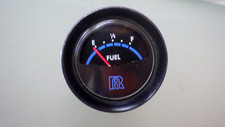 Vtg 2-1/8" FUEL Instrument Gauge Part "R.I." #B-723 Made In USA * Hot Rat Rod