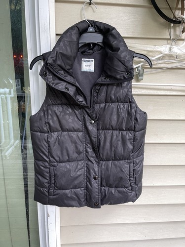 Old Navy Womens CHARCOAL Animal Print 